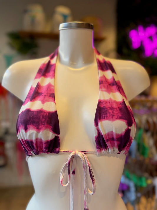 TOP MIL MANERAS TIE DYE MORADO