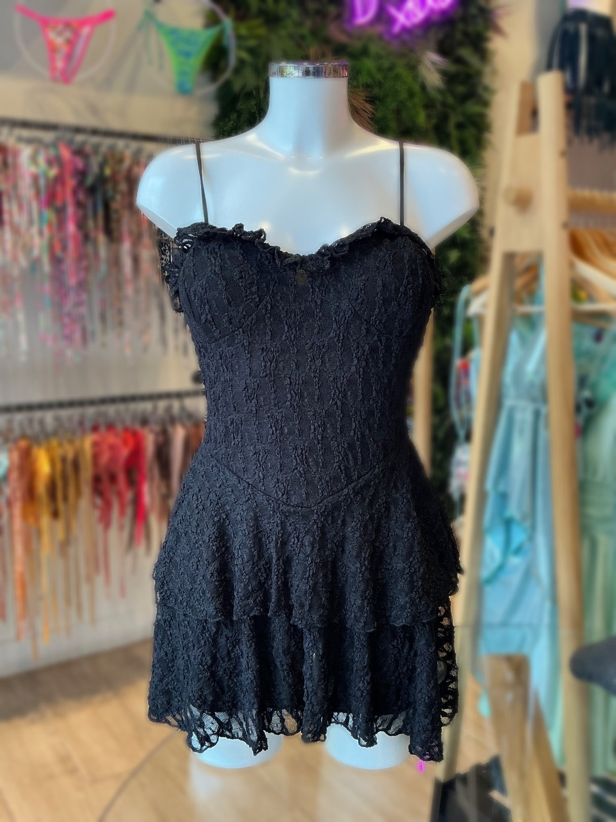 VESTIDO DANA ENCAJE