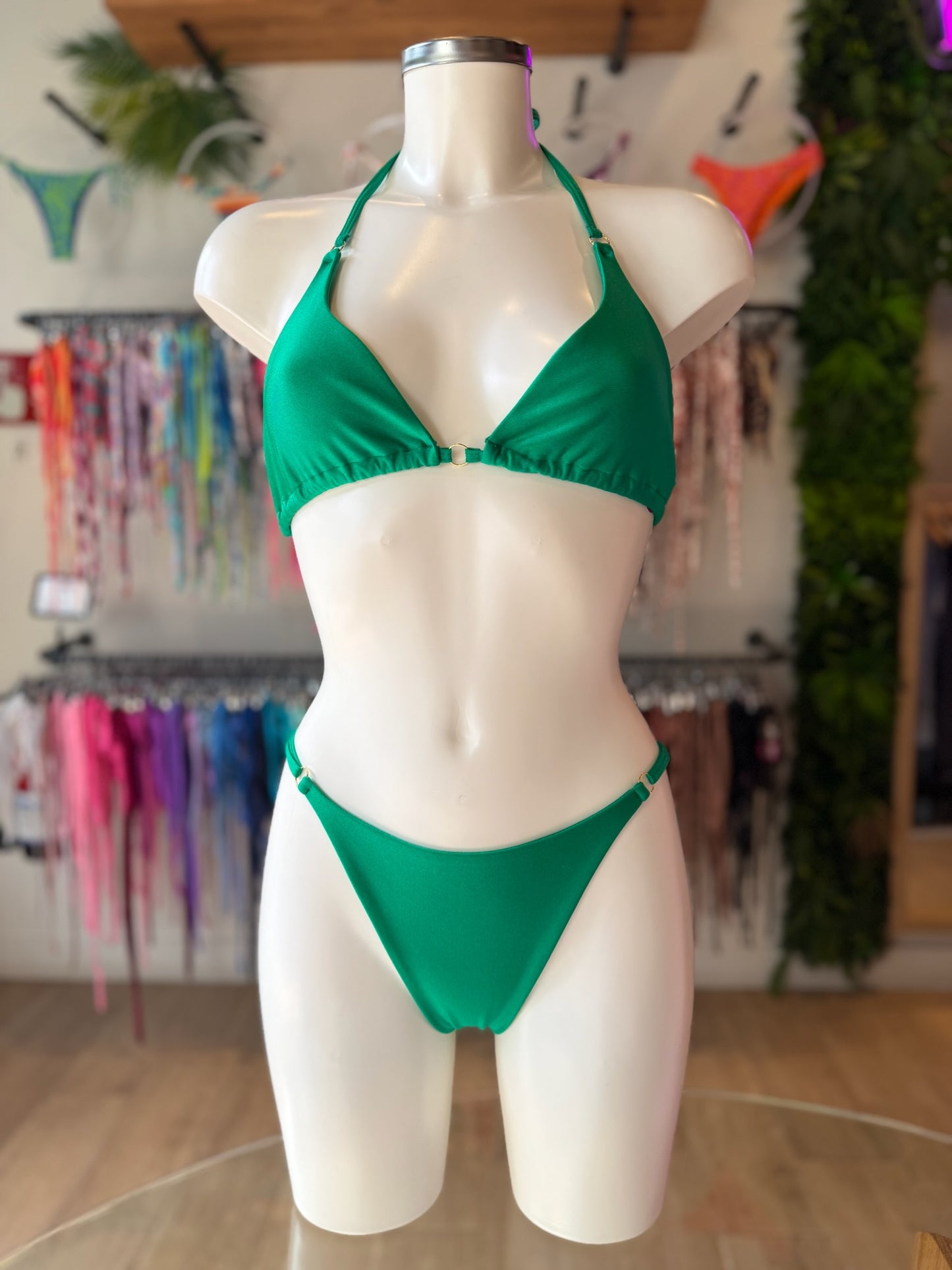 TANGA REGULABLE SHINE VERDE BOSQUE