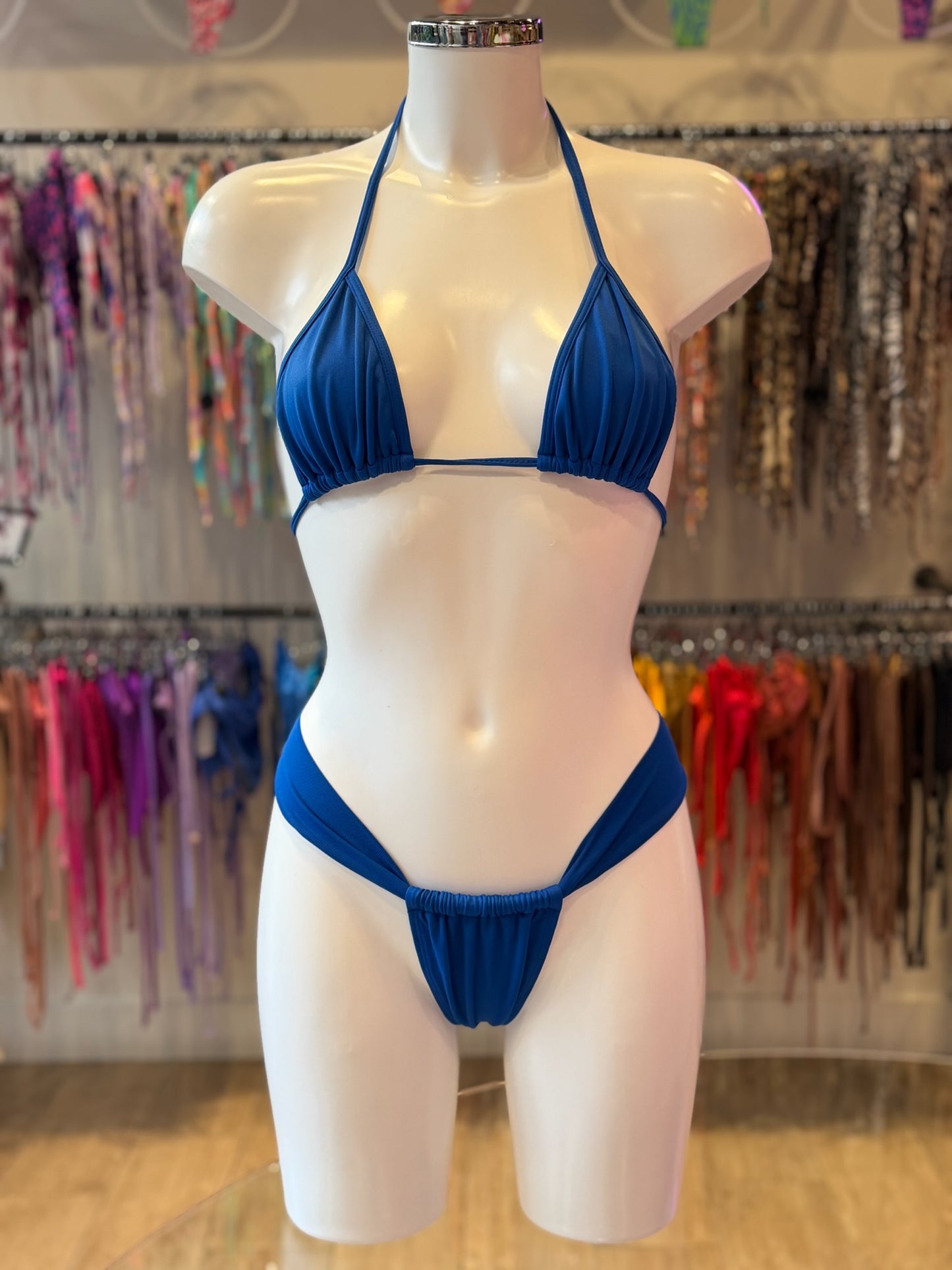 TANGA CORTINA BÁSICO AZUL ROYAL