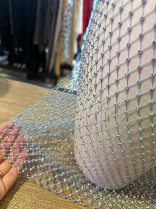 VESTIDO SIN MANGA COVER RED PEDRERÍA