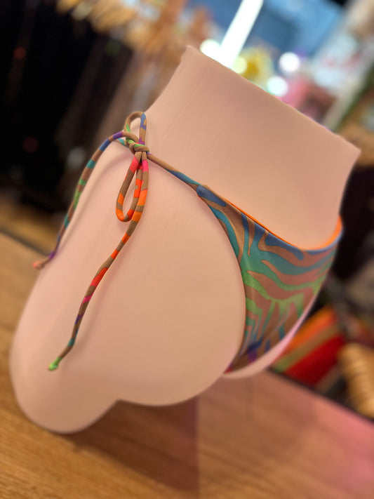 TANGA LAZOS ZEBRA NUDE-COLORES