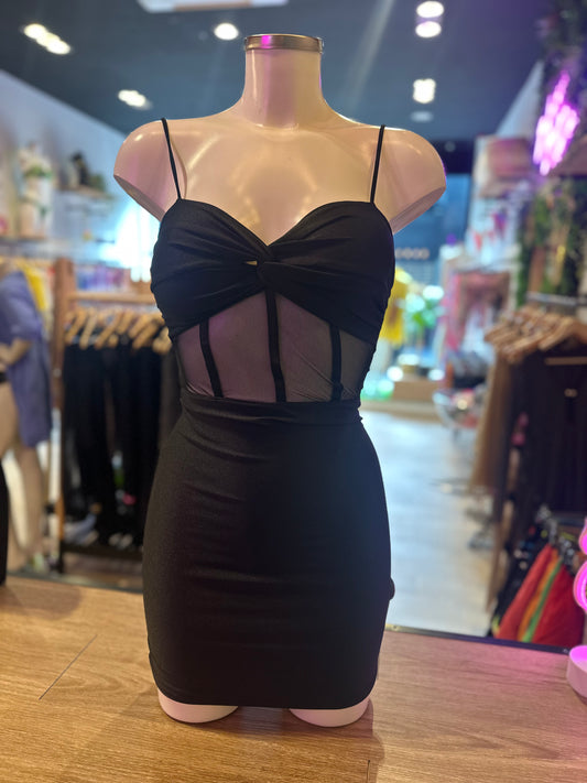 VESTIDO CORSET SHINE