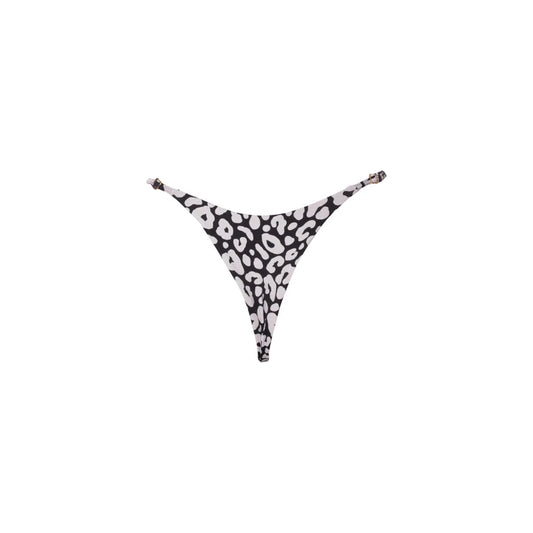 TANGA REGULABLE LEOPARDO BLACK & WHITE