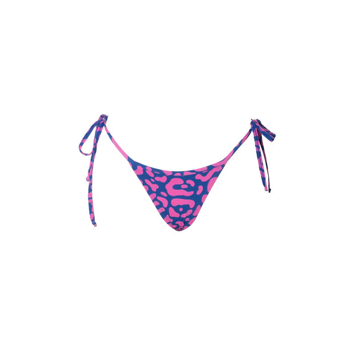 TANGA RIPPLE LEOPARDO ROSA-AZUL