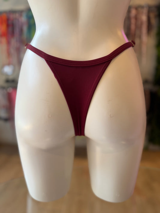 MINI TANGA REGULABLE BÁSICO SANGRÍA