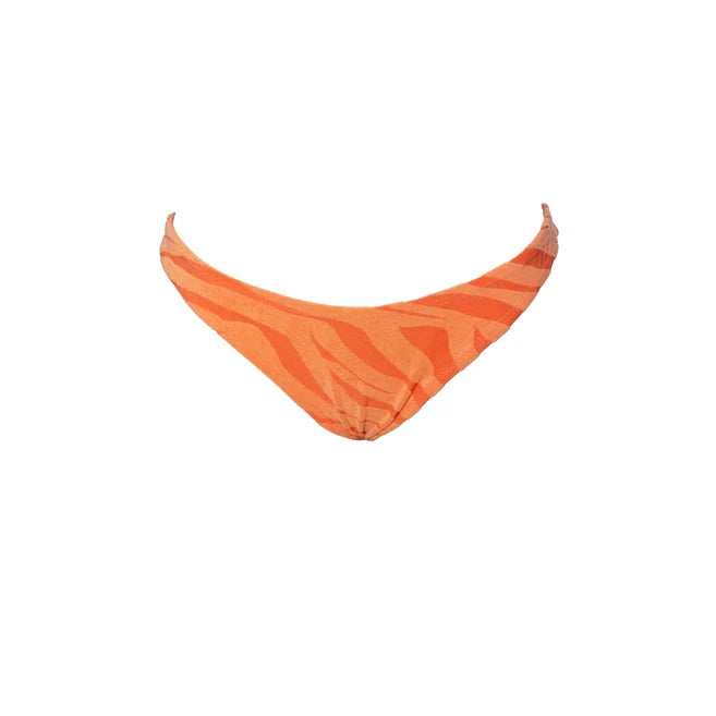 TANGA ASA DELTA TOALLA ZEBRA NARANJA