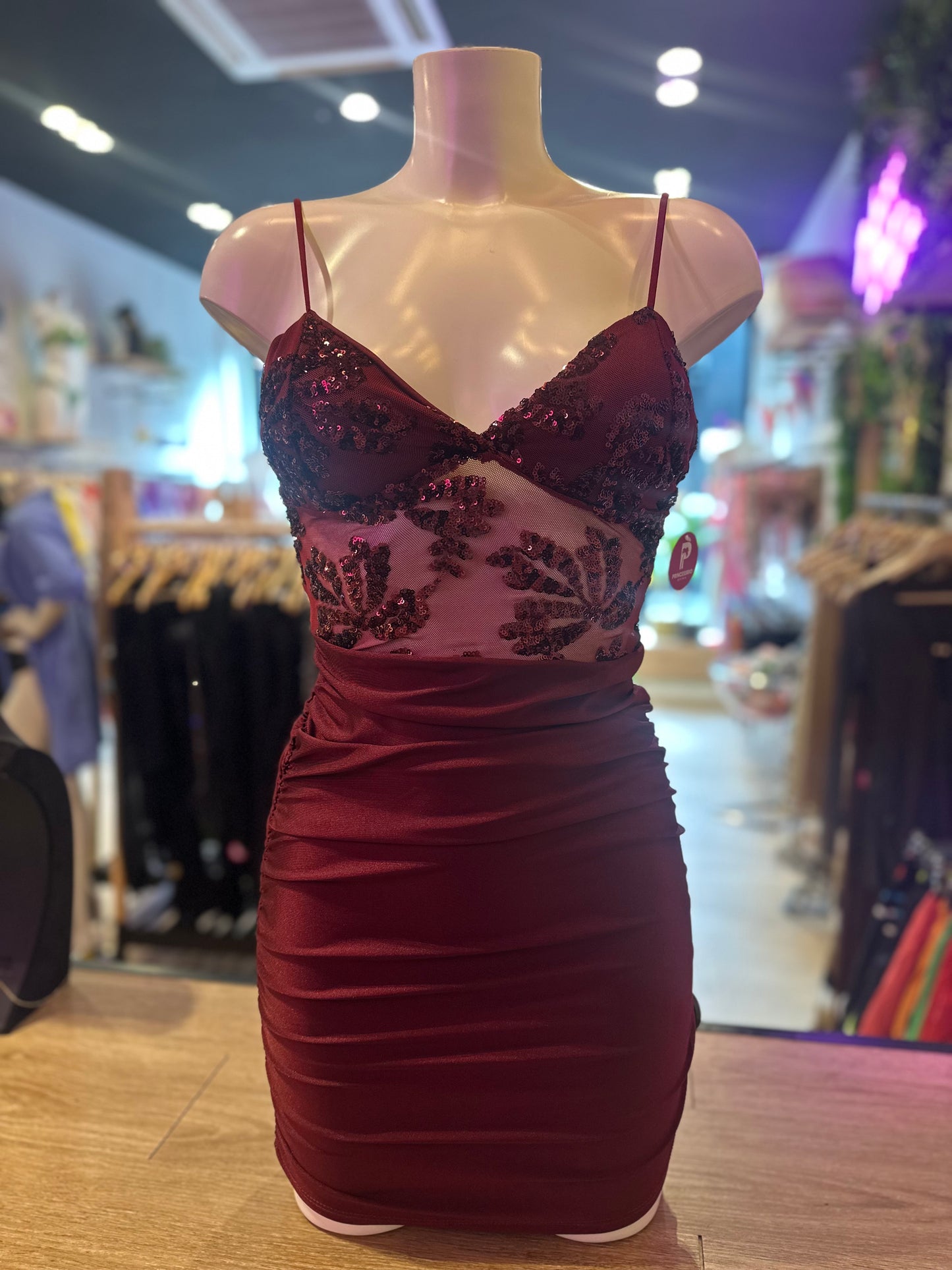 VESTIDO NELLY LENTEJUELAS