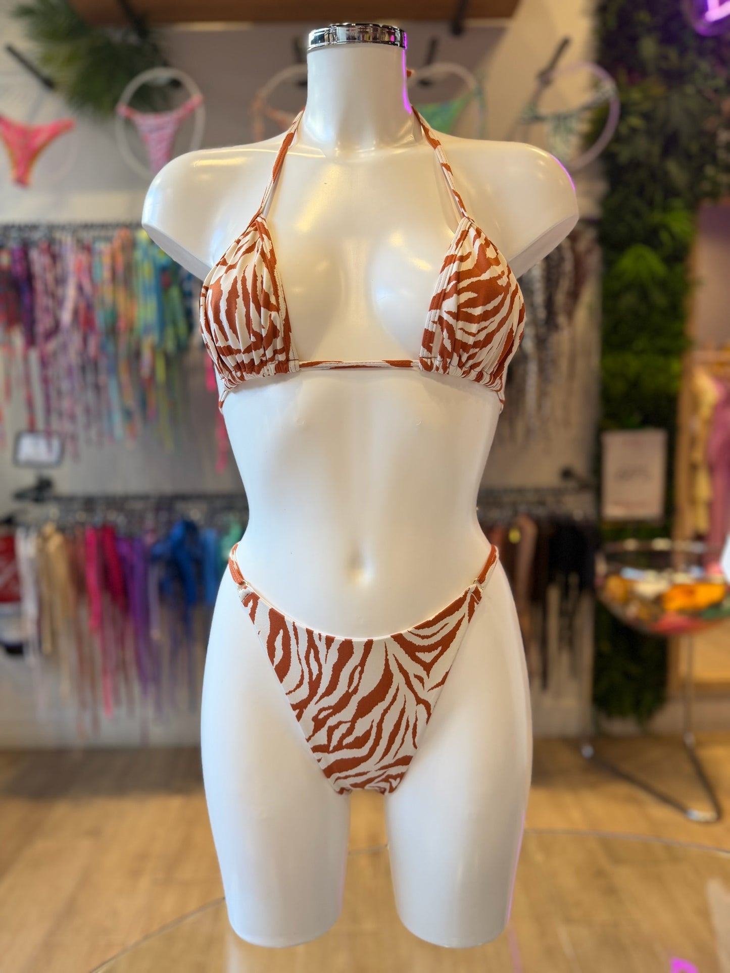 TANGA REGULABLE ZEBRA OCRE