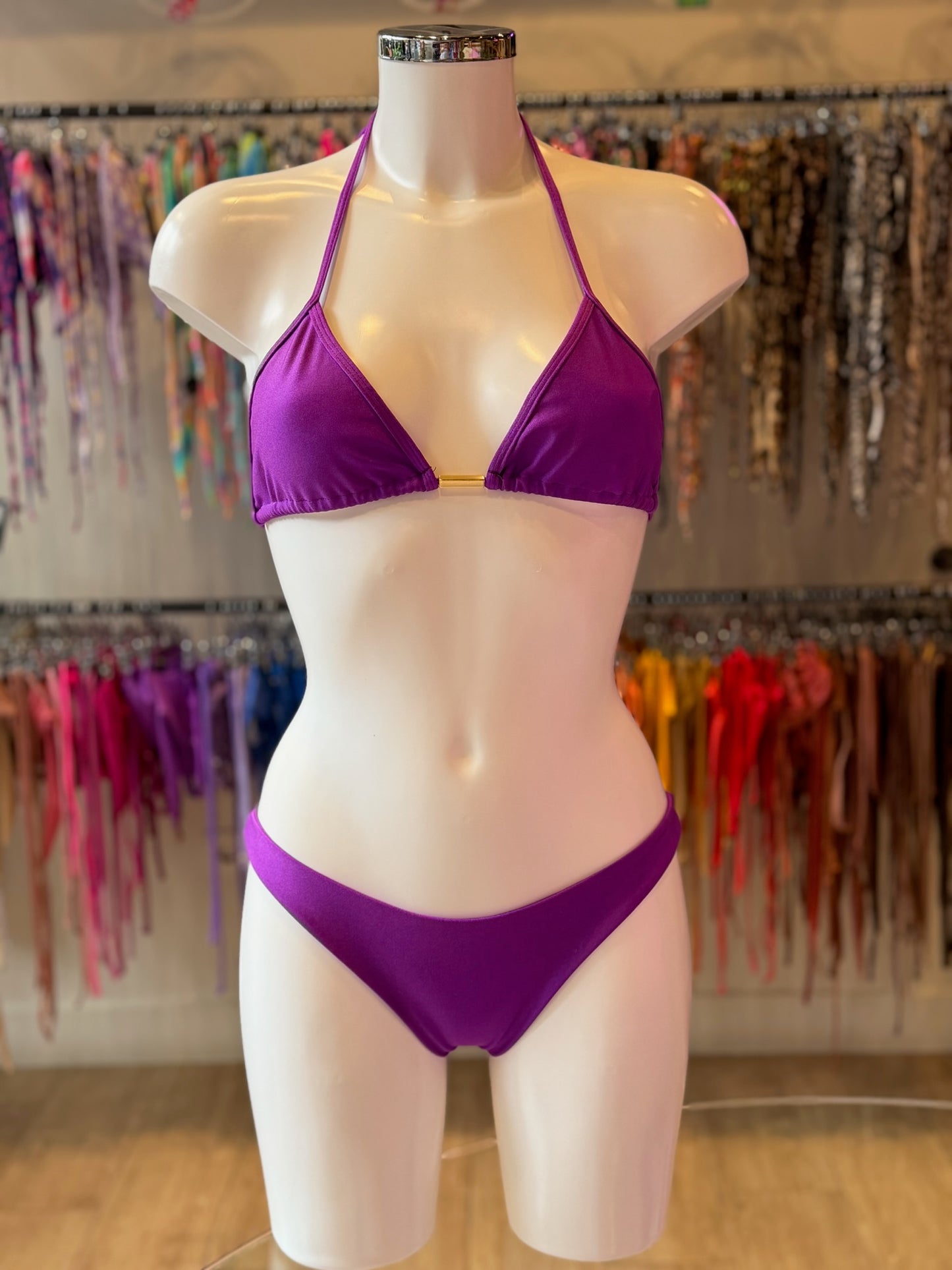 TANGA ASA DELTA SHINE VIOLETA