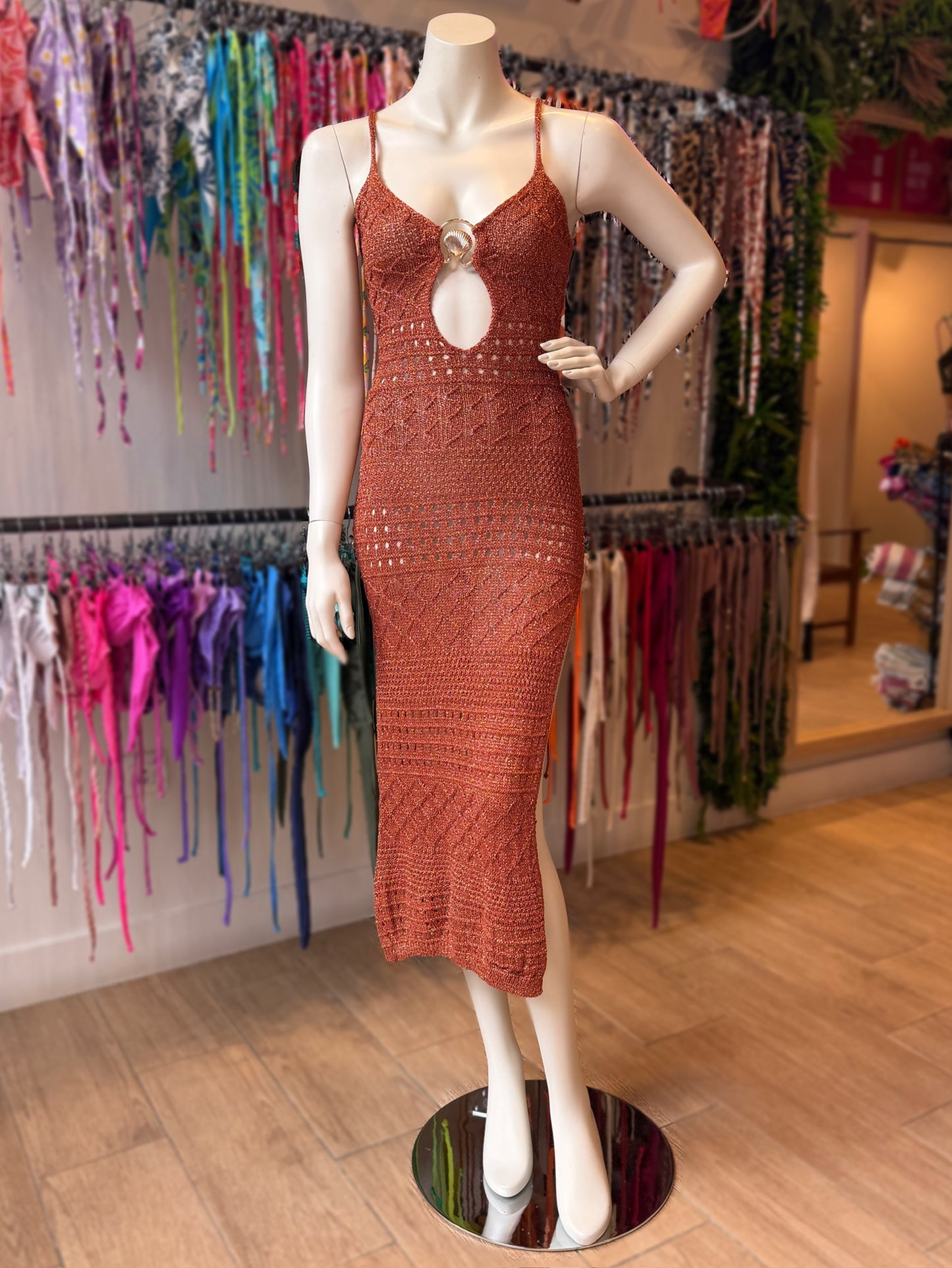 VESTIDO LUREX AURA
