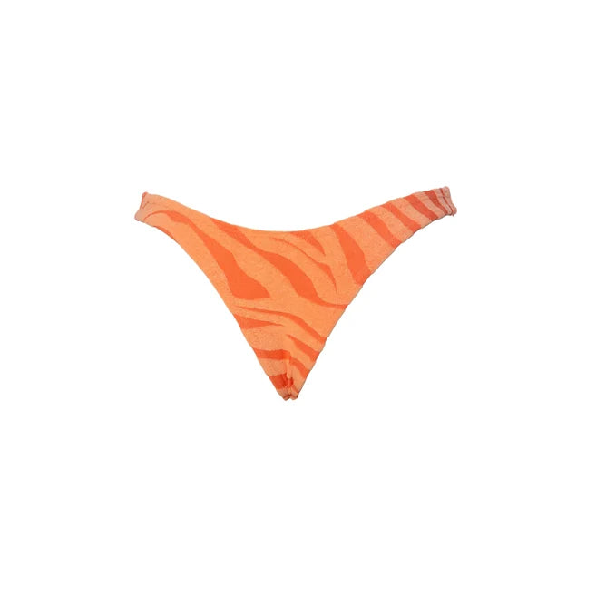 TANGA ASA DELTA TOALLA ZEBRA NARANJA