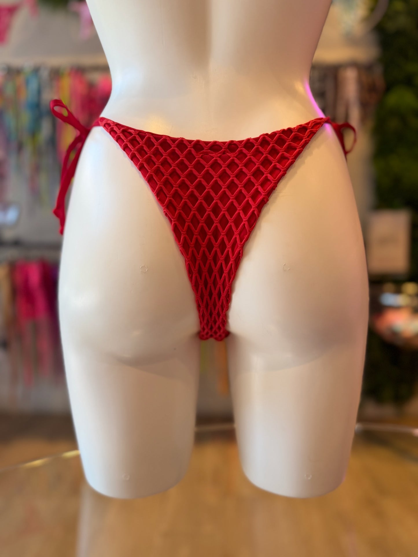 TANGA LAZOS RED ROJO