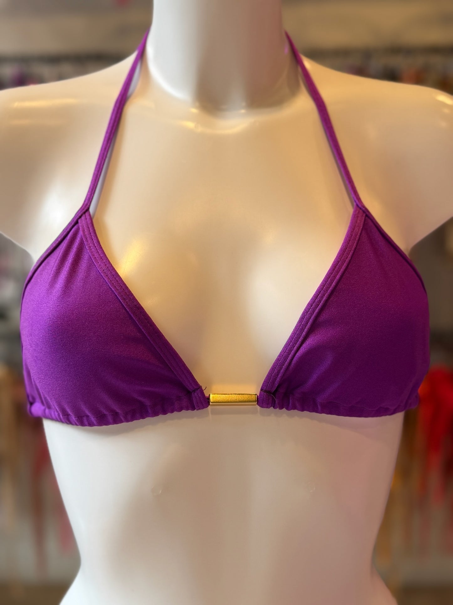 TRIÁNGULO CORTINA ACERO SHINE VIOLETA
