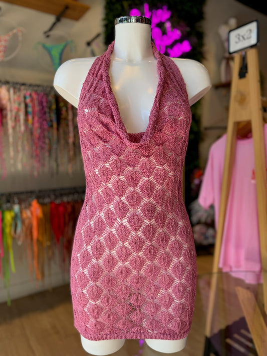 VESTIDO LUREX JENNIFER ROMBOS