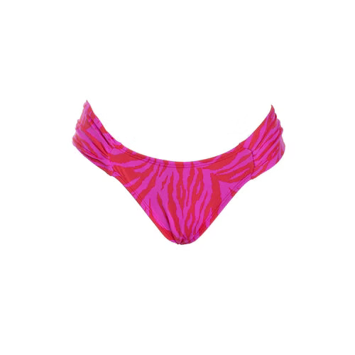 BRASILEÑA MARIPOSA ZEBRA FUCSIA-ROJO