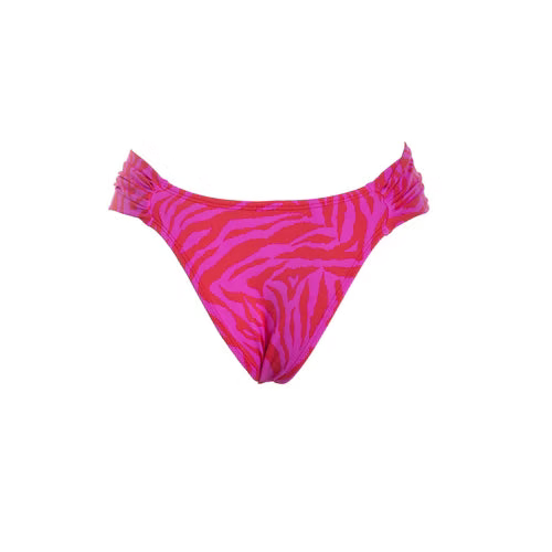BRASILEÑA MARIPOSA ZEBRA FUCSIA-ROJO