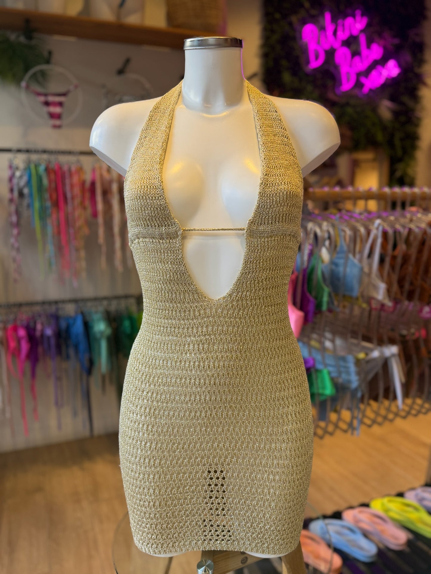 VESTIDO LUREX OLIVIA