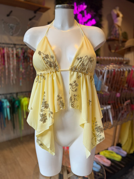 TOP COCOS POLLY LENTEJUELAS