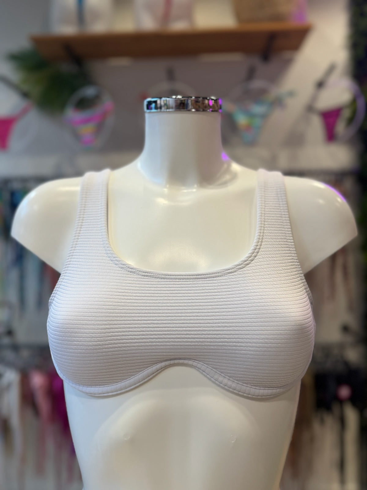 ARO FIJO DRAPE BLANCO