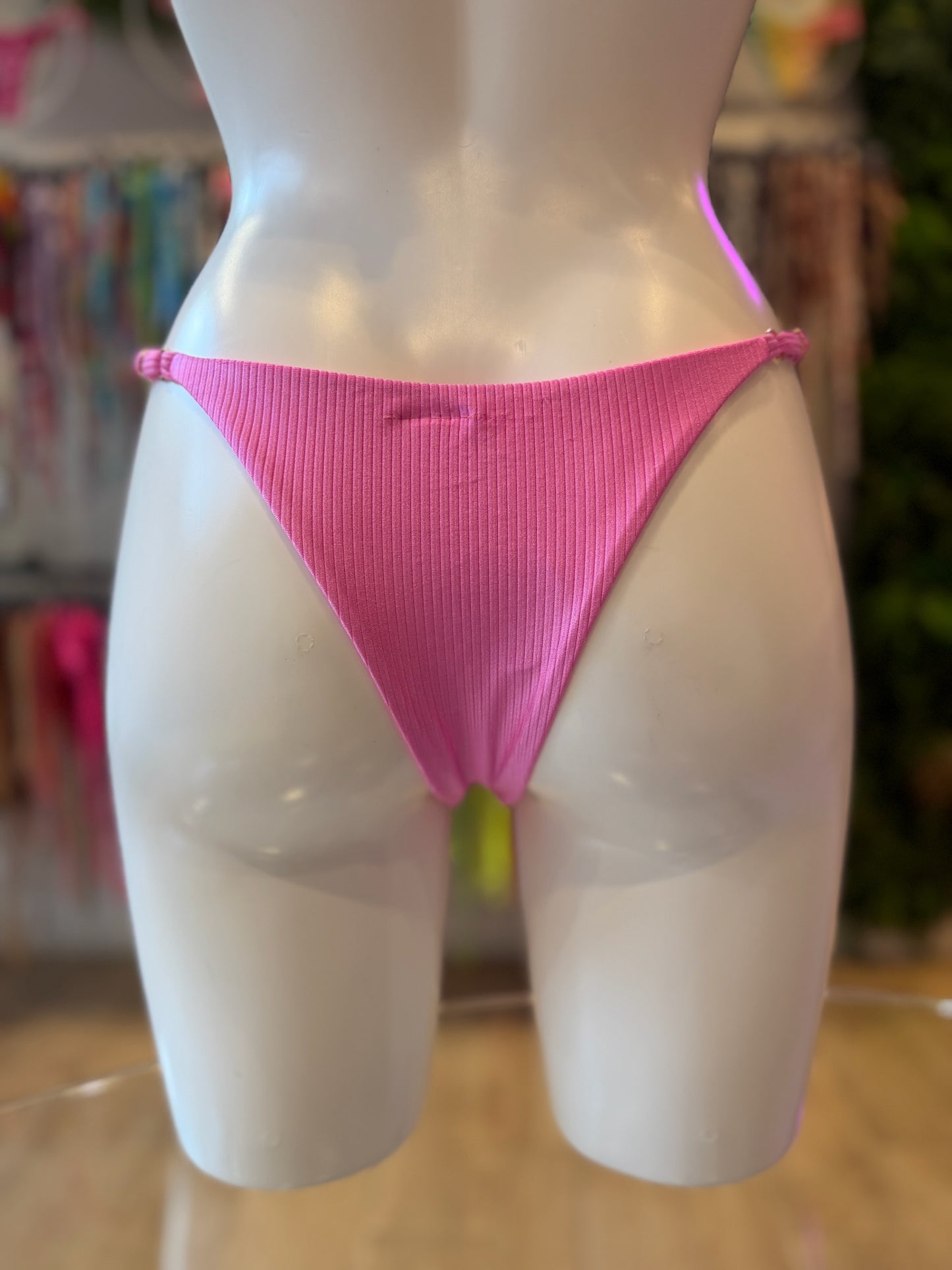 TANGA REGULABLE CADENAS EDÉN ROSA CHICLE
