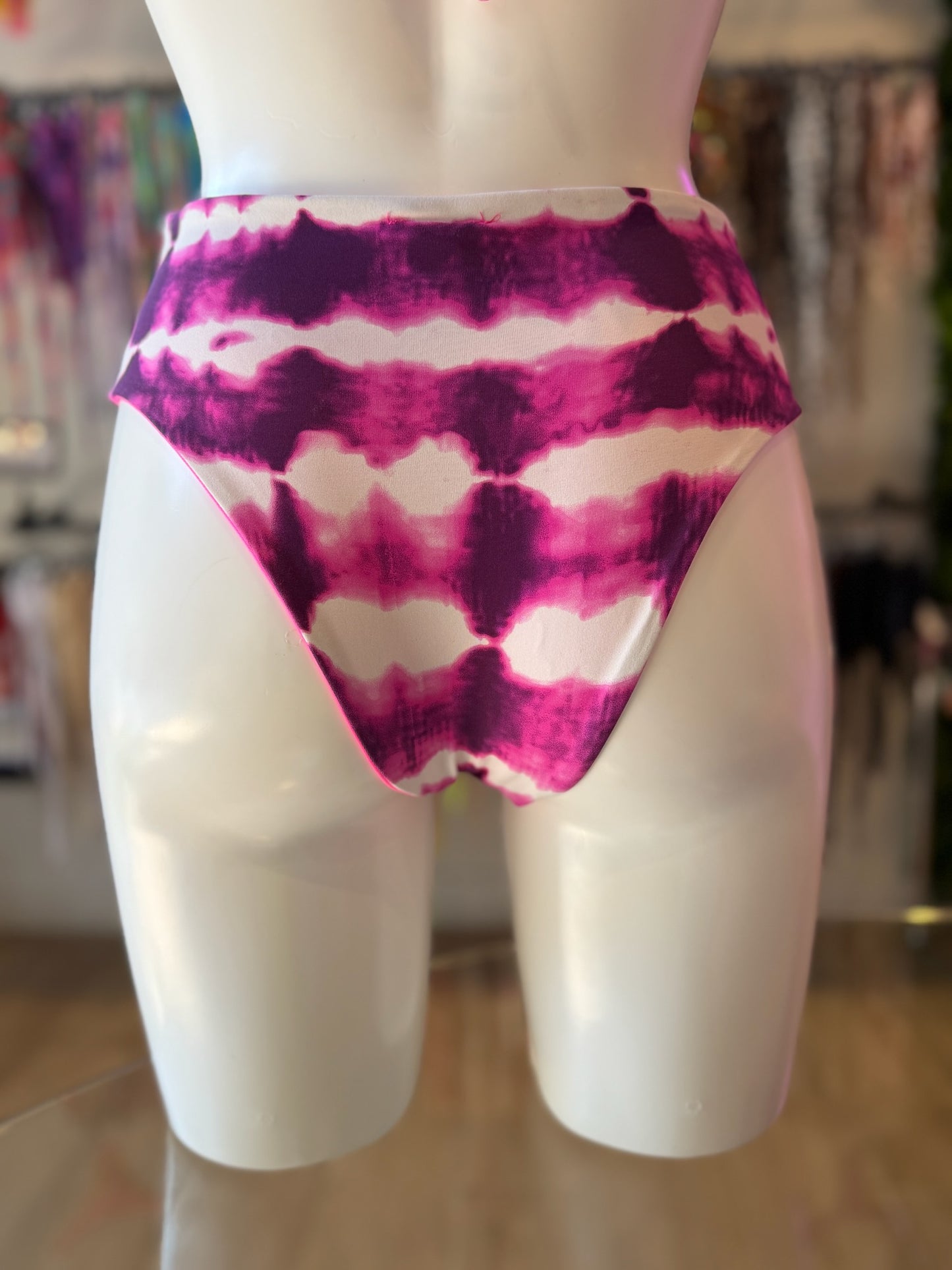 BRASILEÑA FAJA TIE DYE MORADO