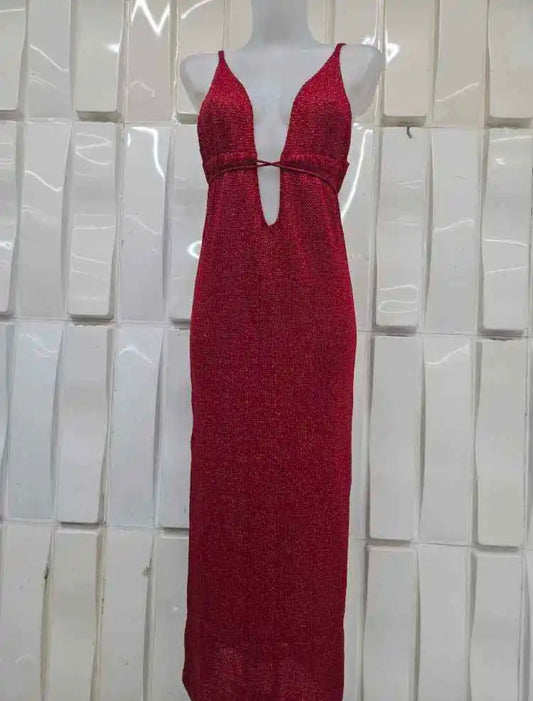 VESTIDO LUREX LAZO