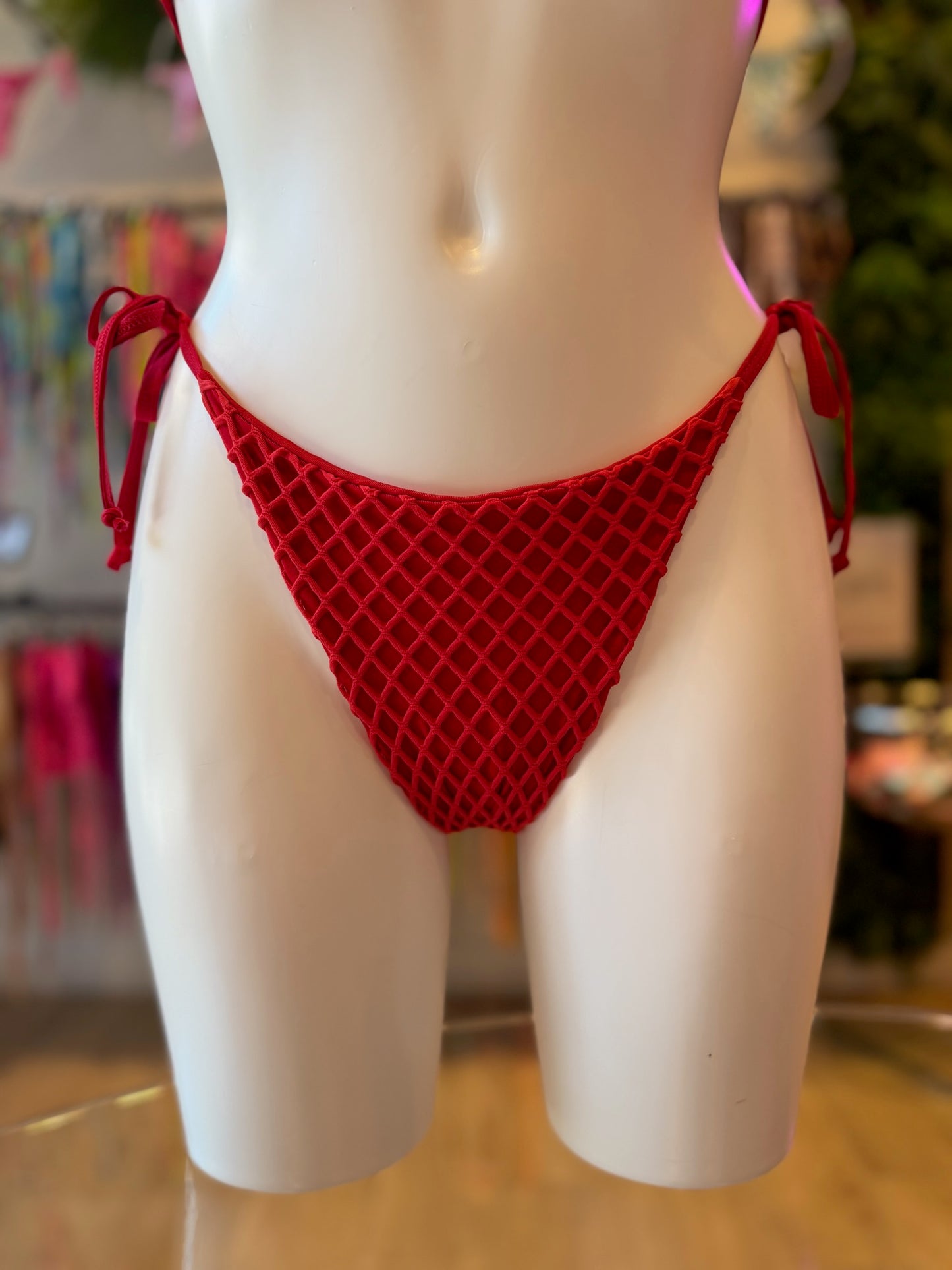 TANGA LAZOS RED ROJO