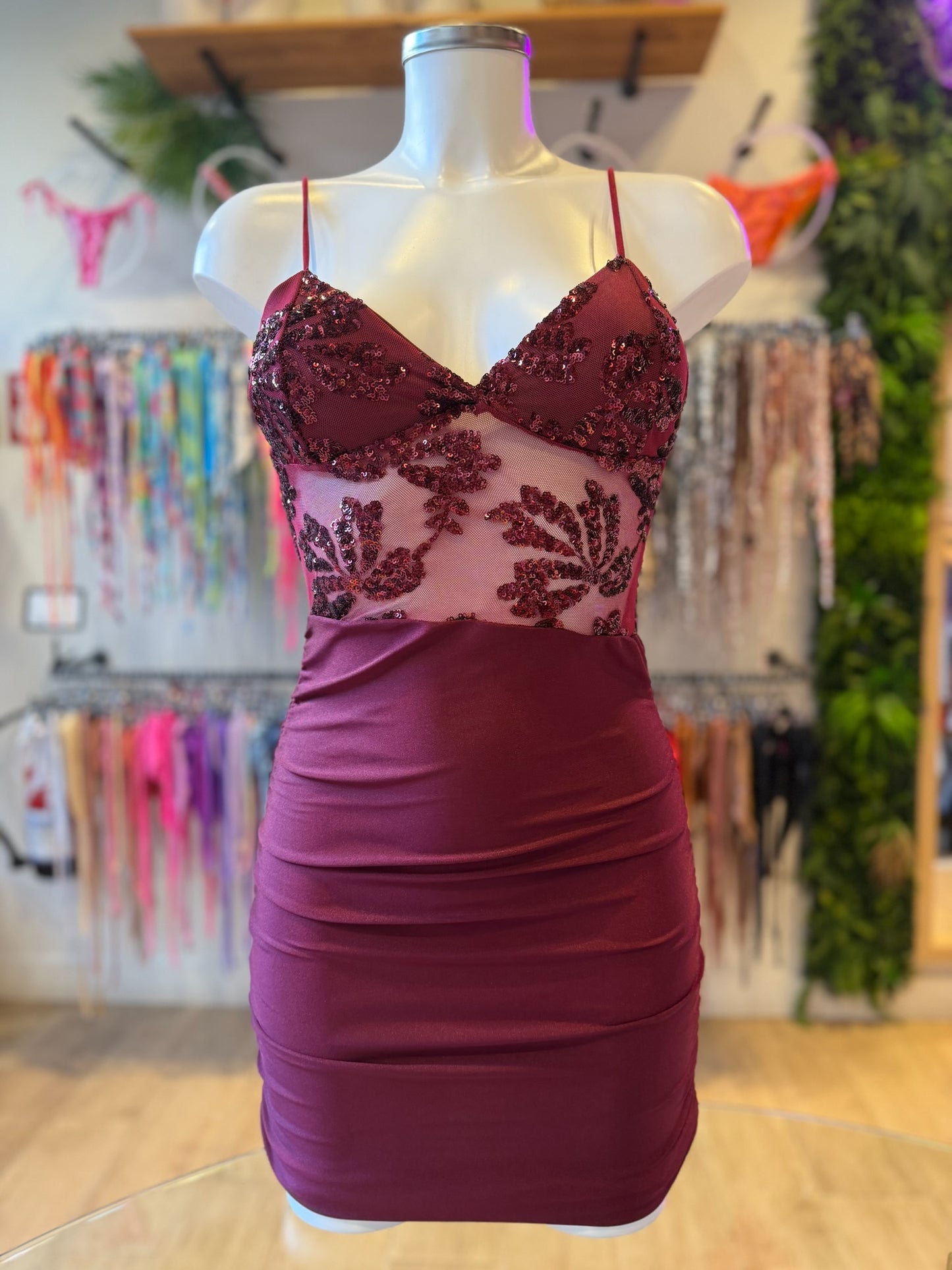 VESTIDO NELLY LENTEJUELAS