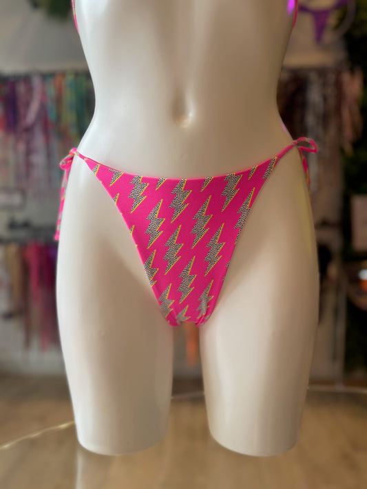 TANGA LAZOS RAYO ROSA NEÓN