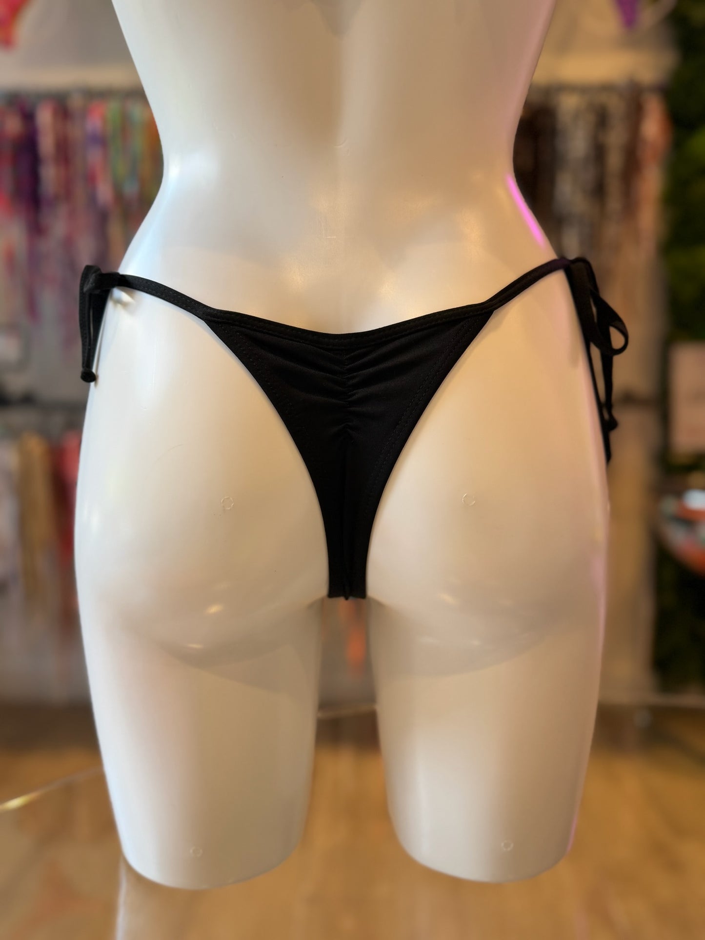 TANGA RIPPLE BASICO NEGRO
