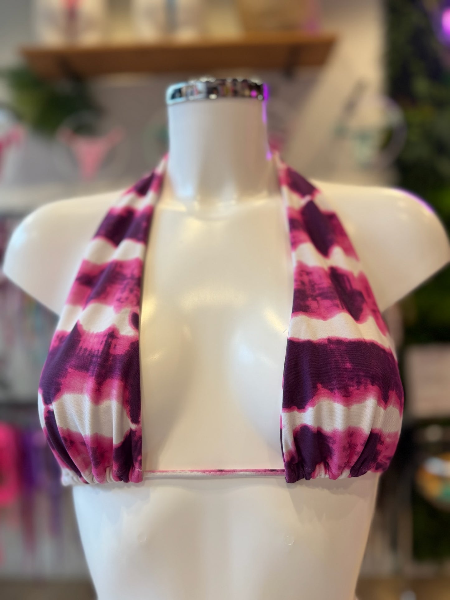 TOP MIL MANERAS TIE DYE MORADO