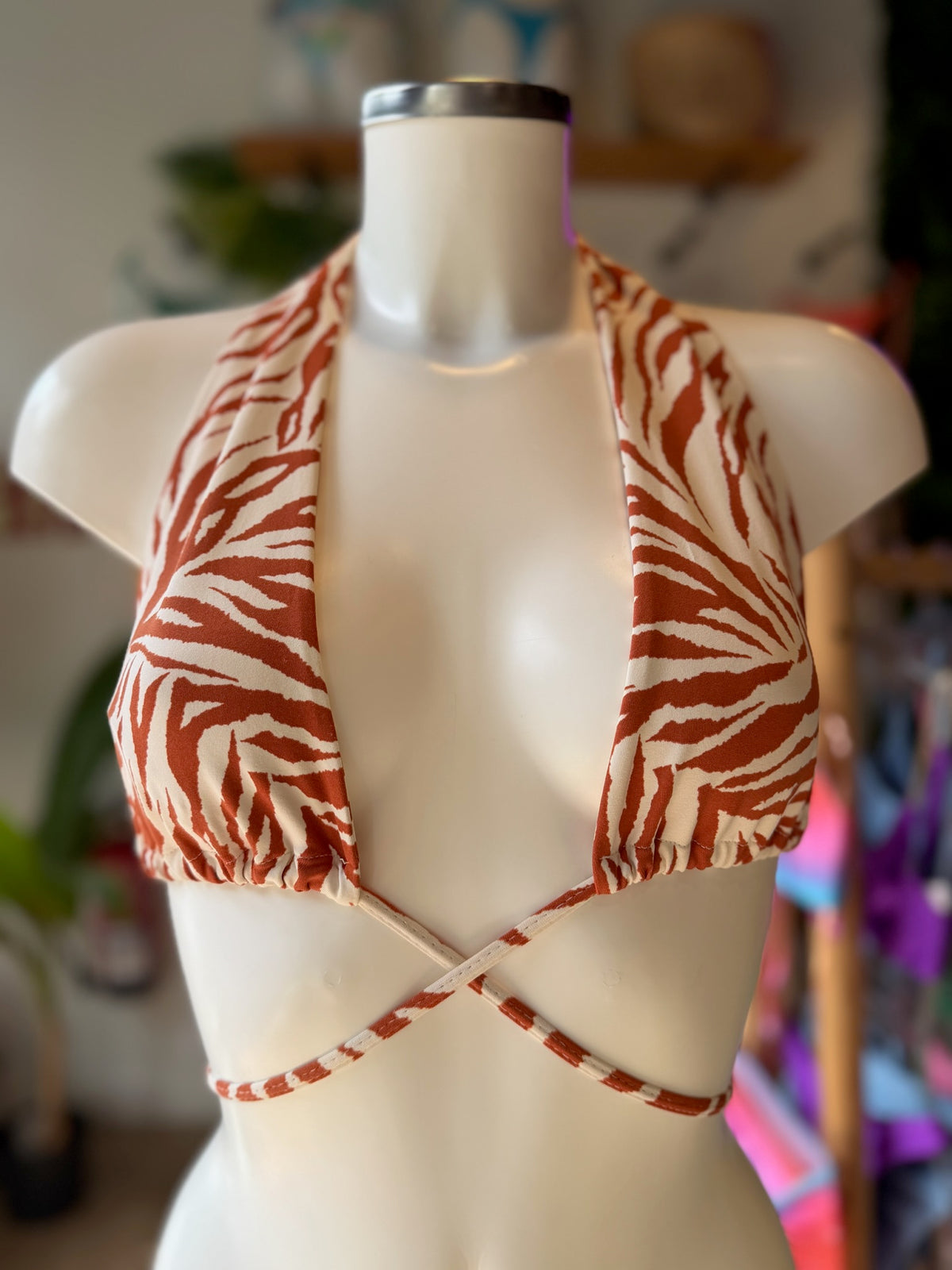 TOP MIL MANERAS ZEBRA OCRE