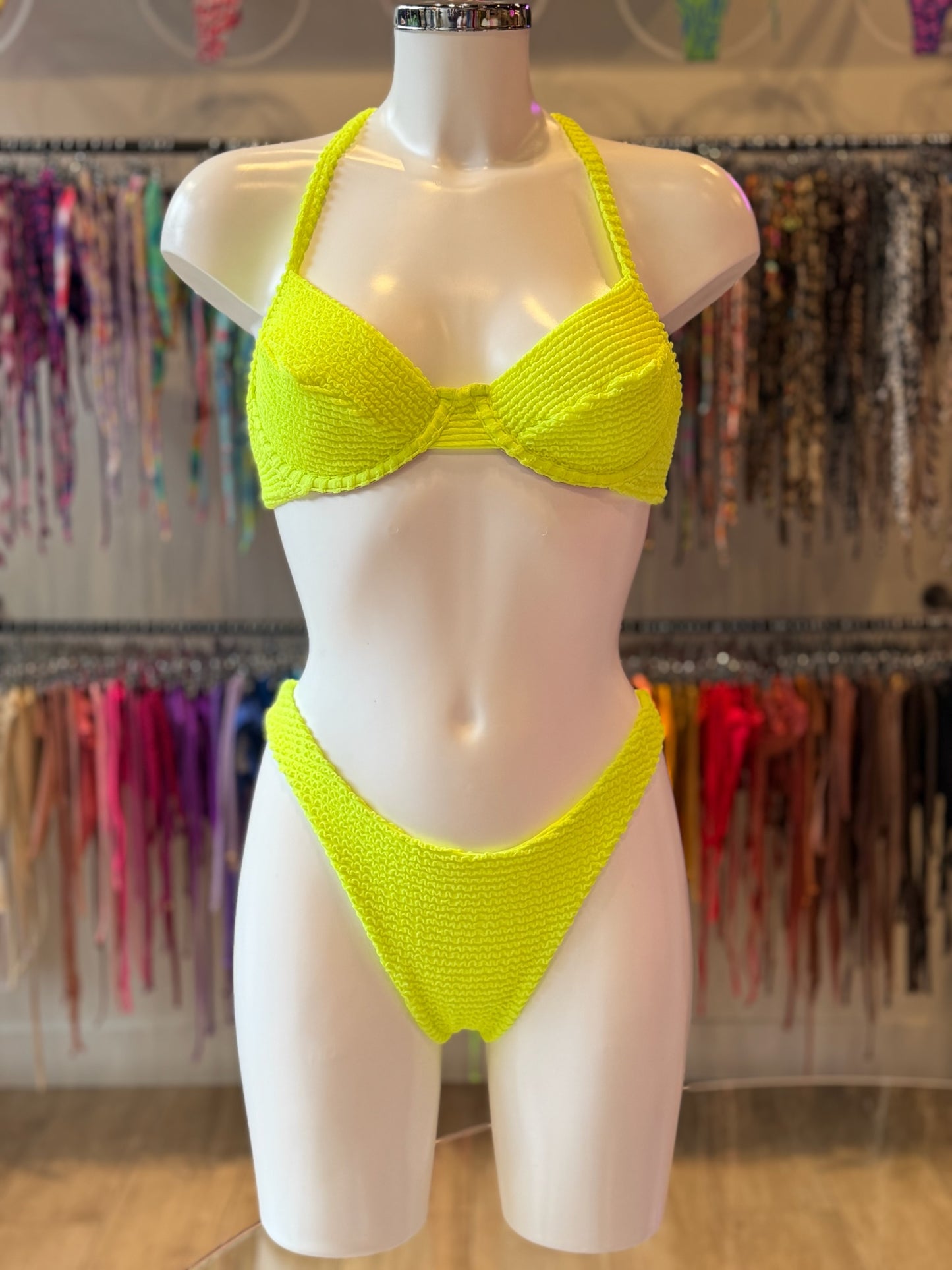TOP ARO MONACO AMARILLO NEÓN