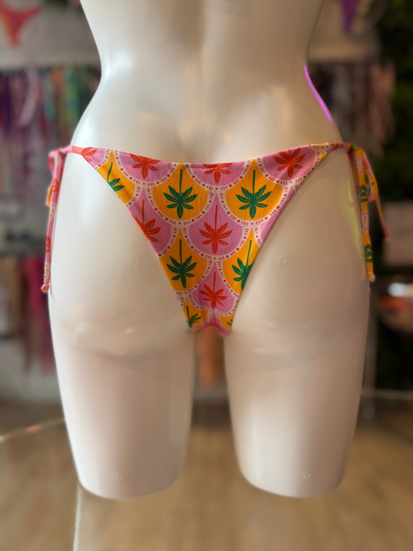 TANGA LAZOS PALMS ROSA