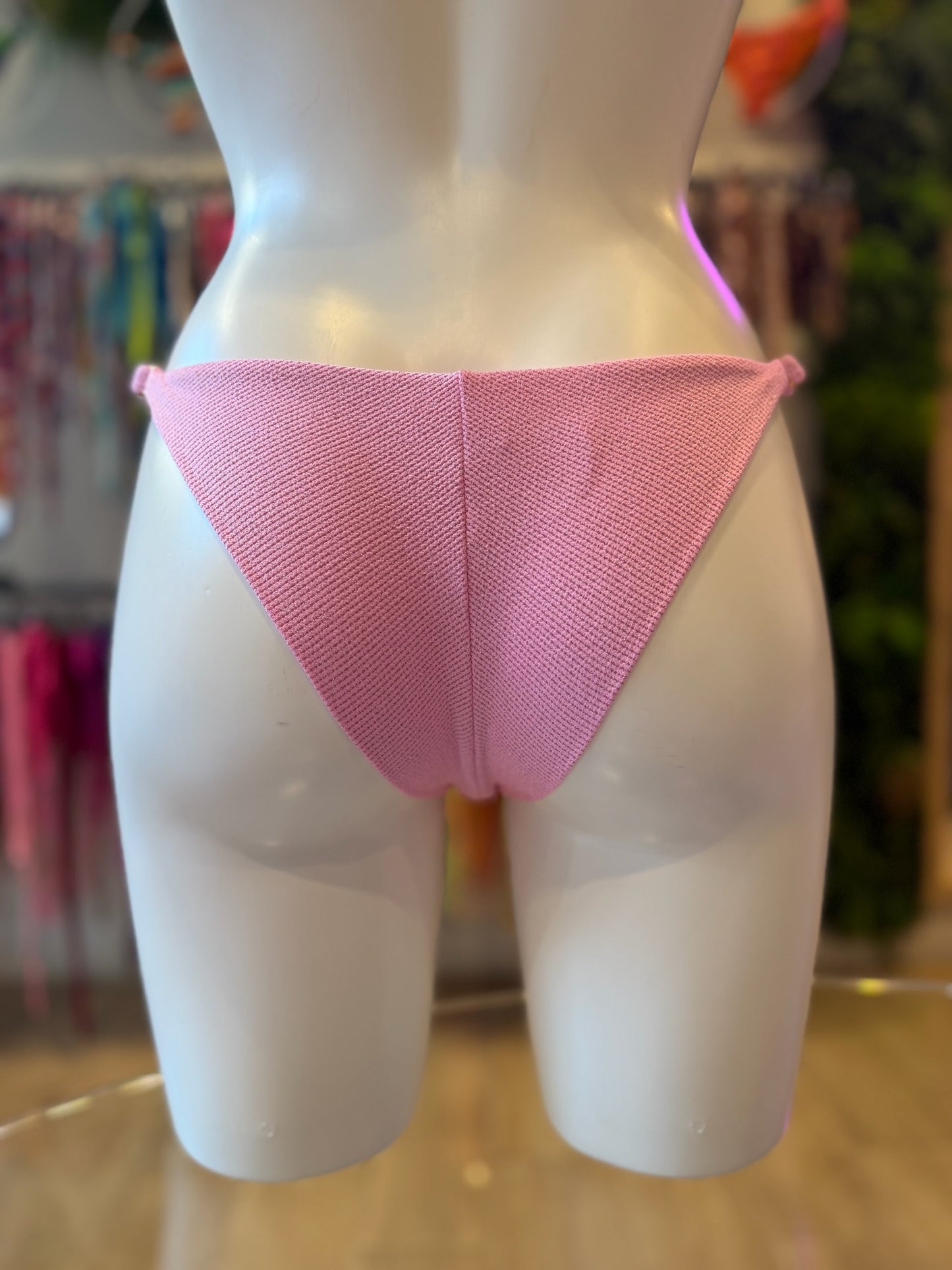 BRASILEÑA CLÁSICA REGULABLE LUREX CHICLE