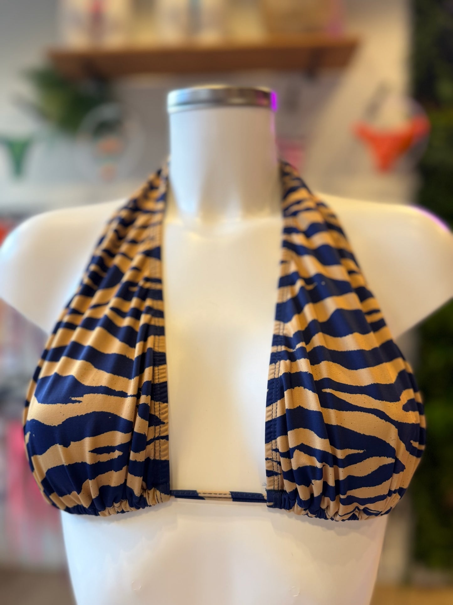 TOP MIL MANERAS ZEBRA ORO-MARINO