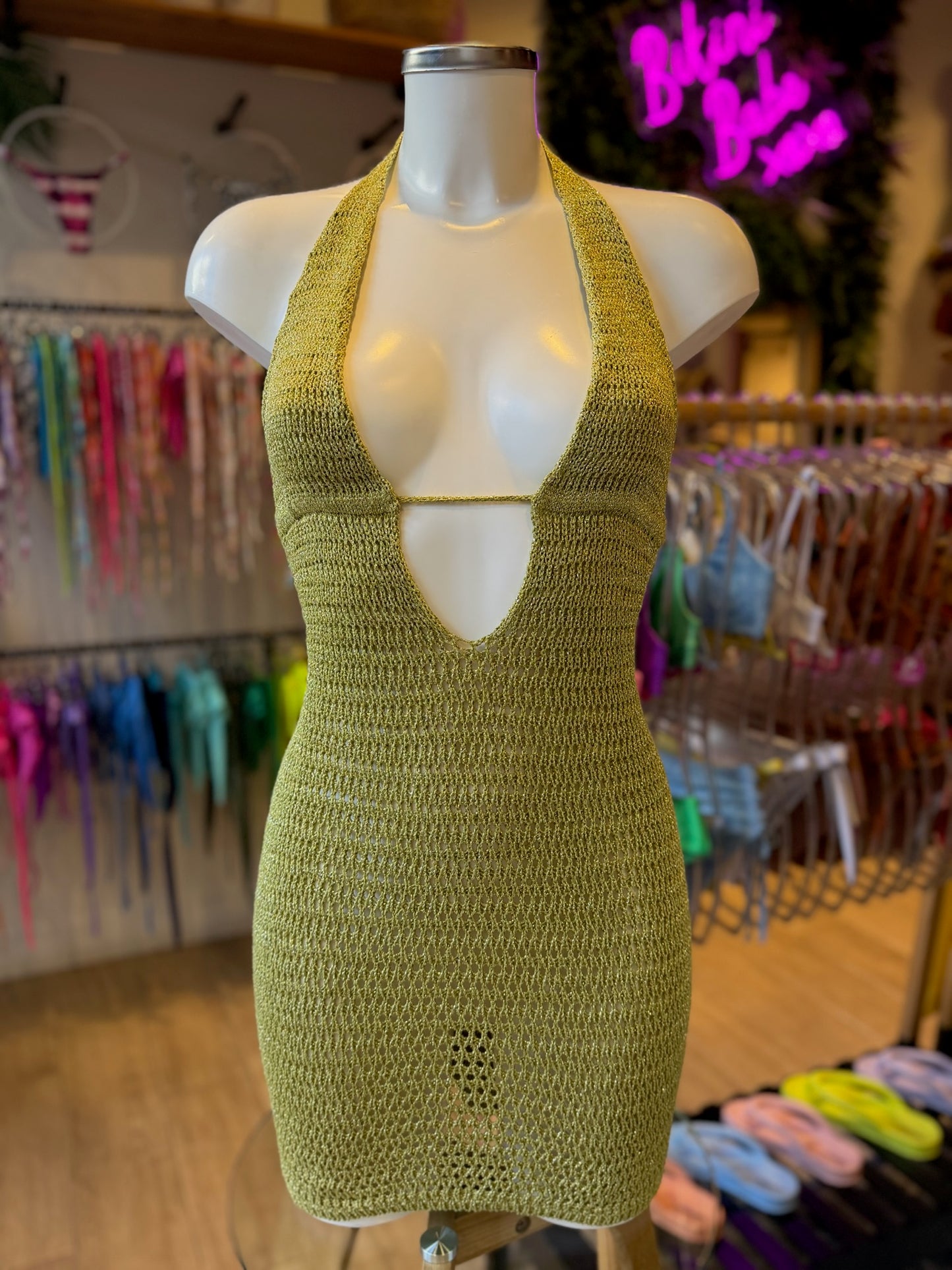 VESTIDO LUREX OLIVIA
