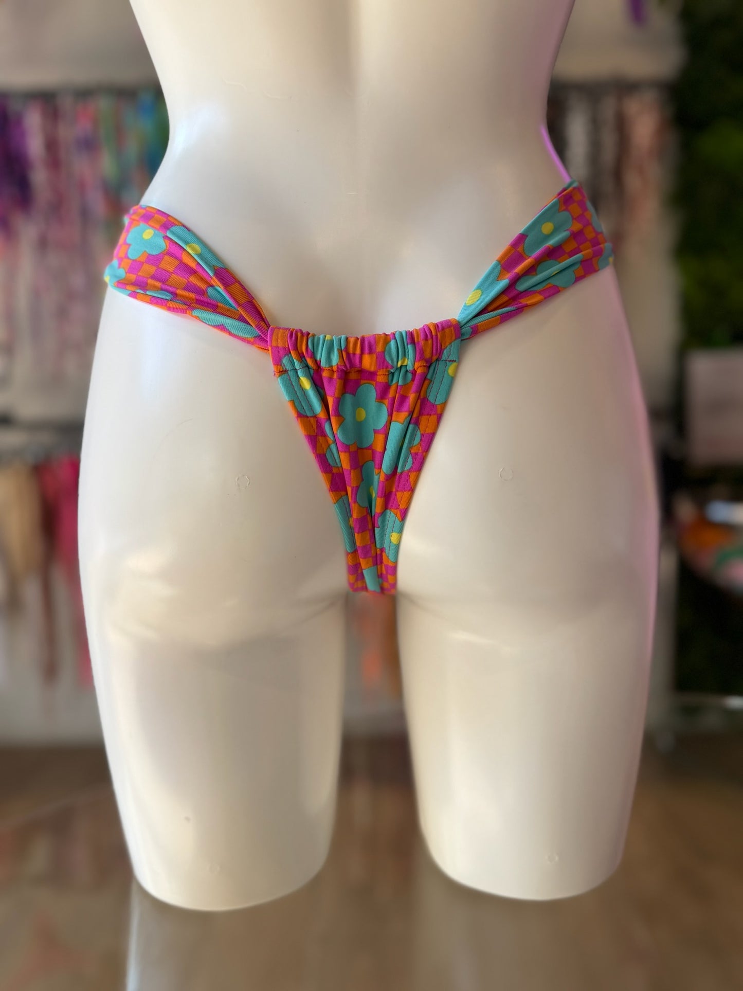 TANGA CORTINA FLOWER POP