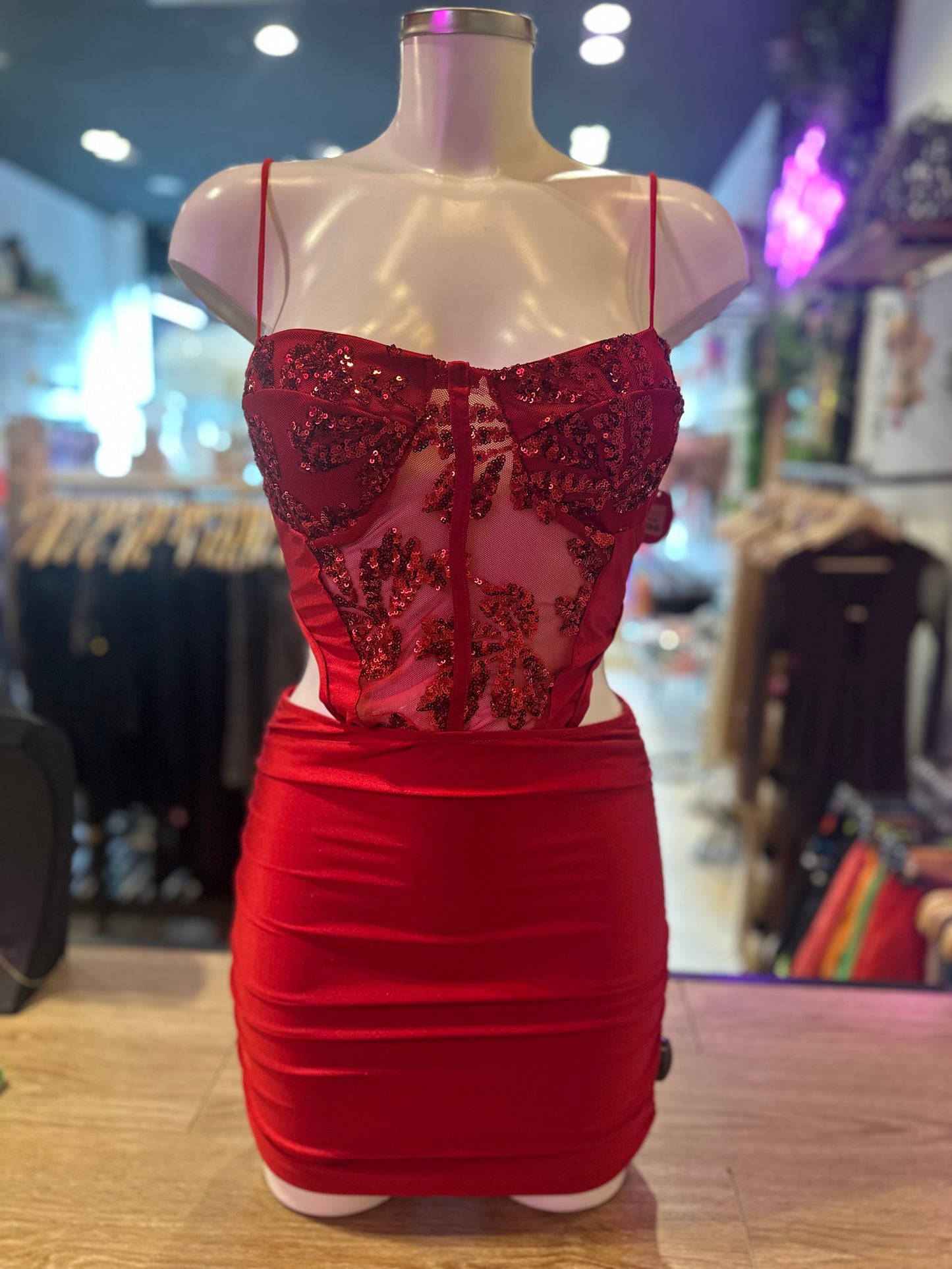 VESTIDO SORY LENTEJUELAS