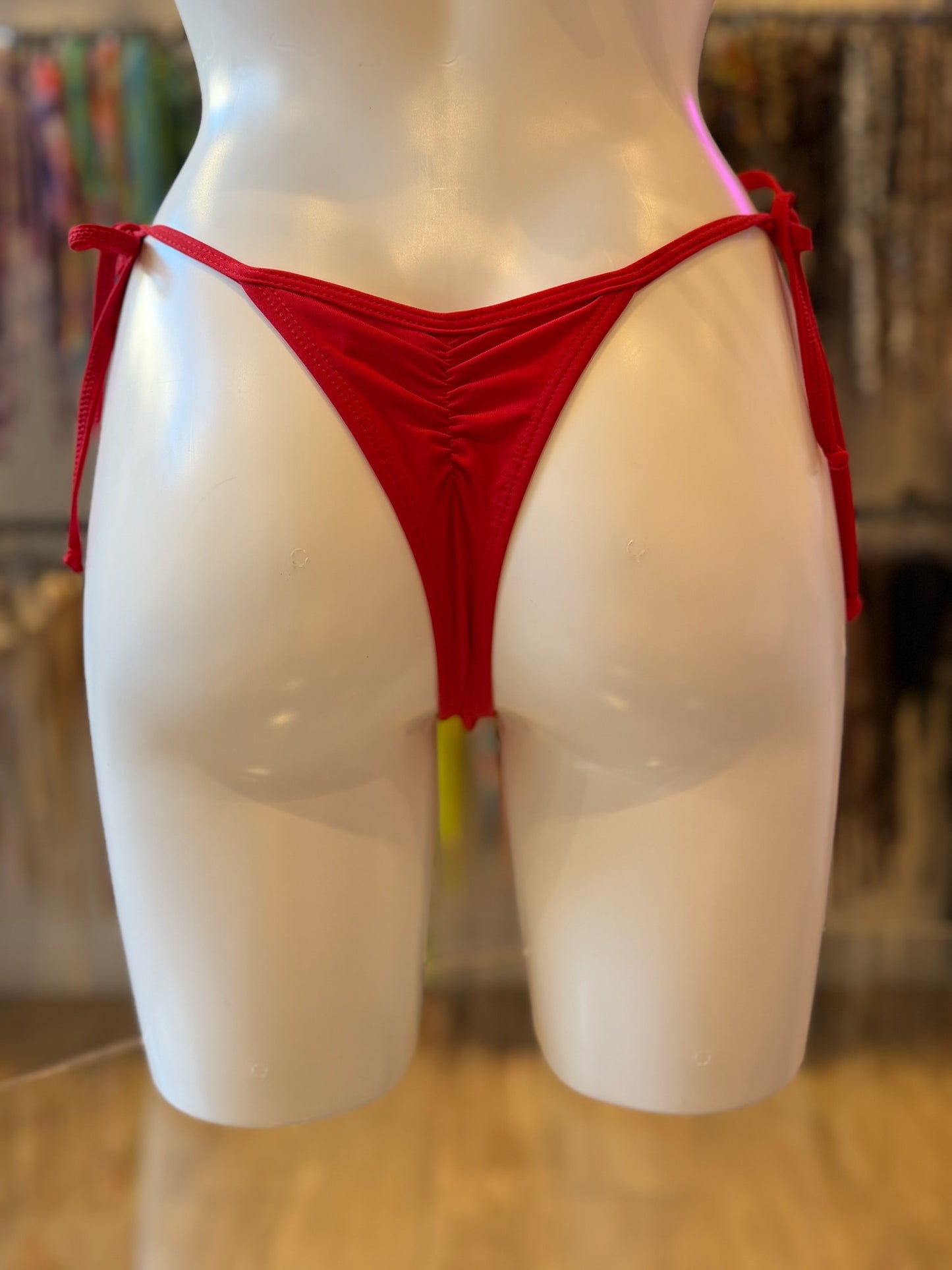 TANGA RIPPLE BASICO ROJO