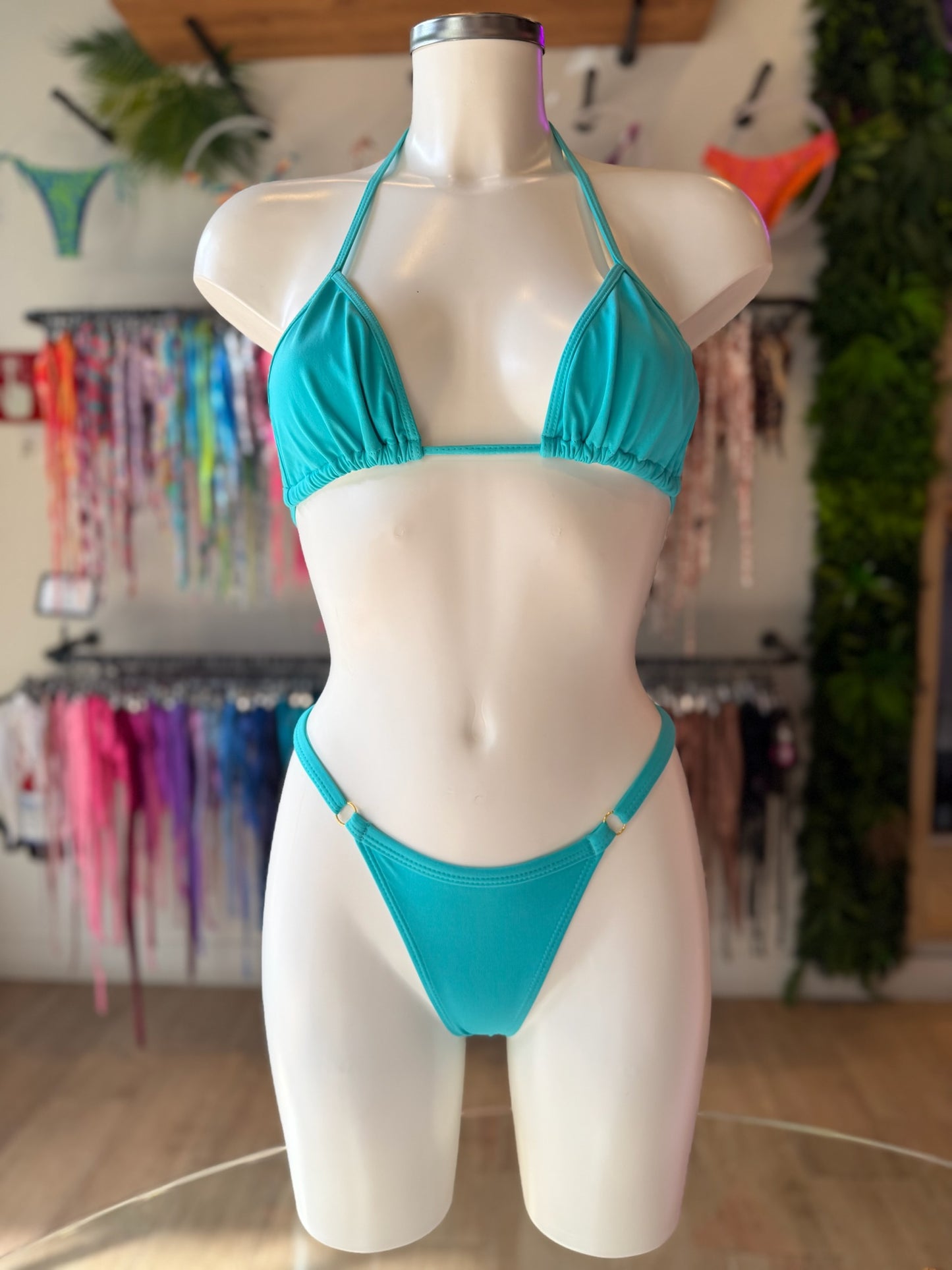 MINI TANGA REGULABLE BÁSICO TURQUESA