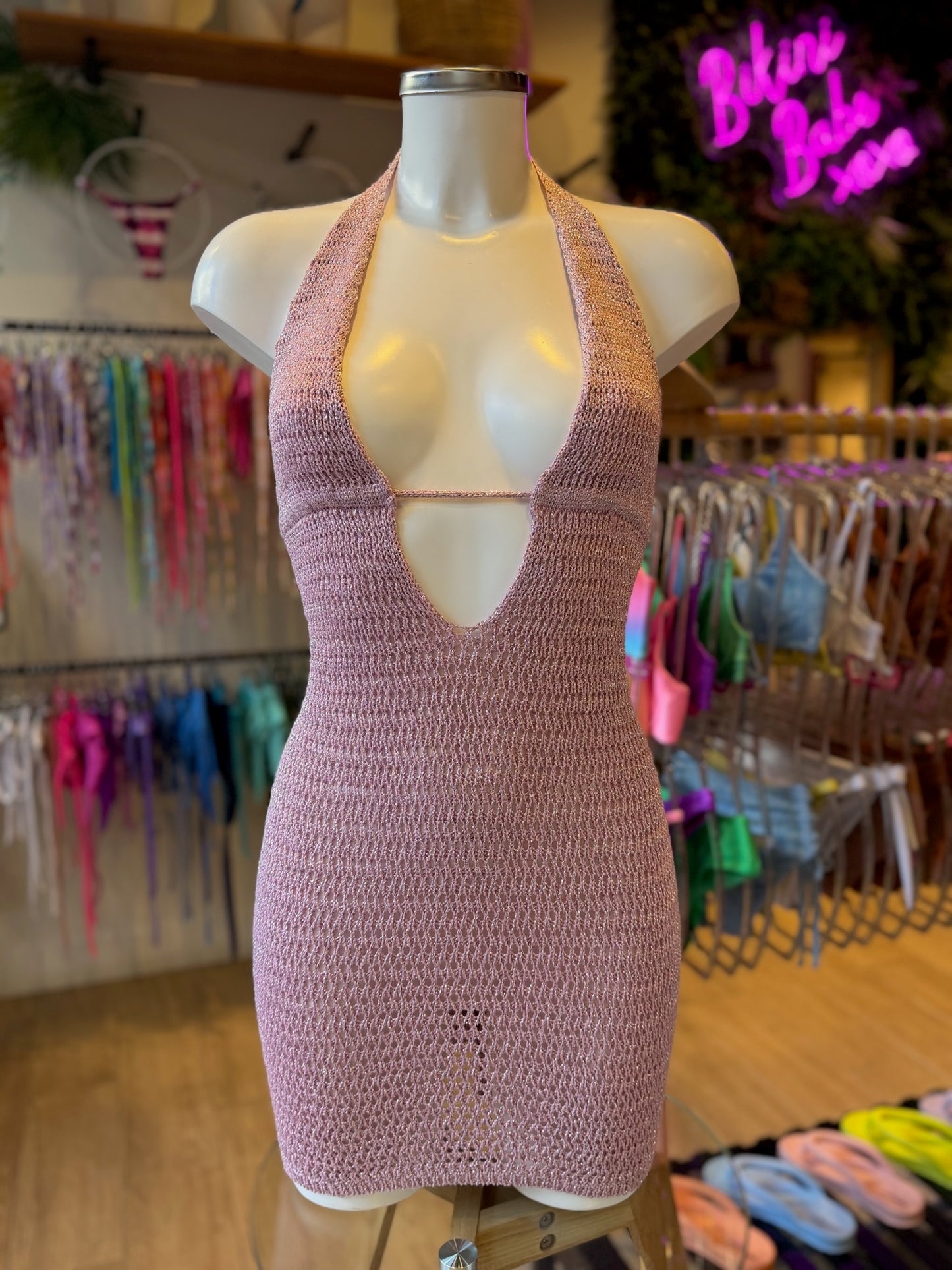 VESTIDO LUREX OLIVIA