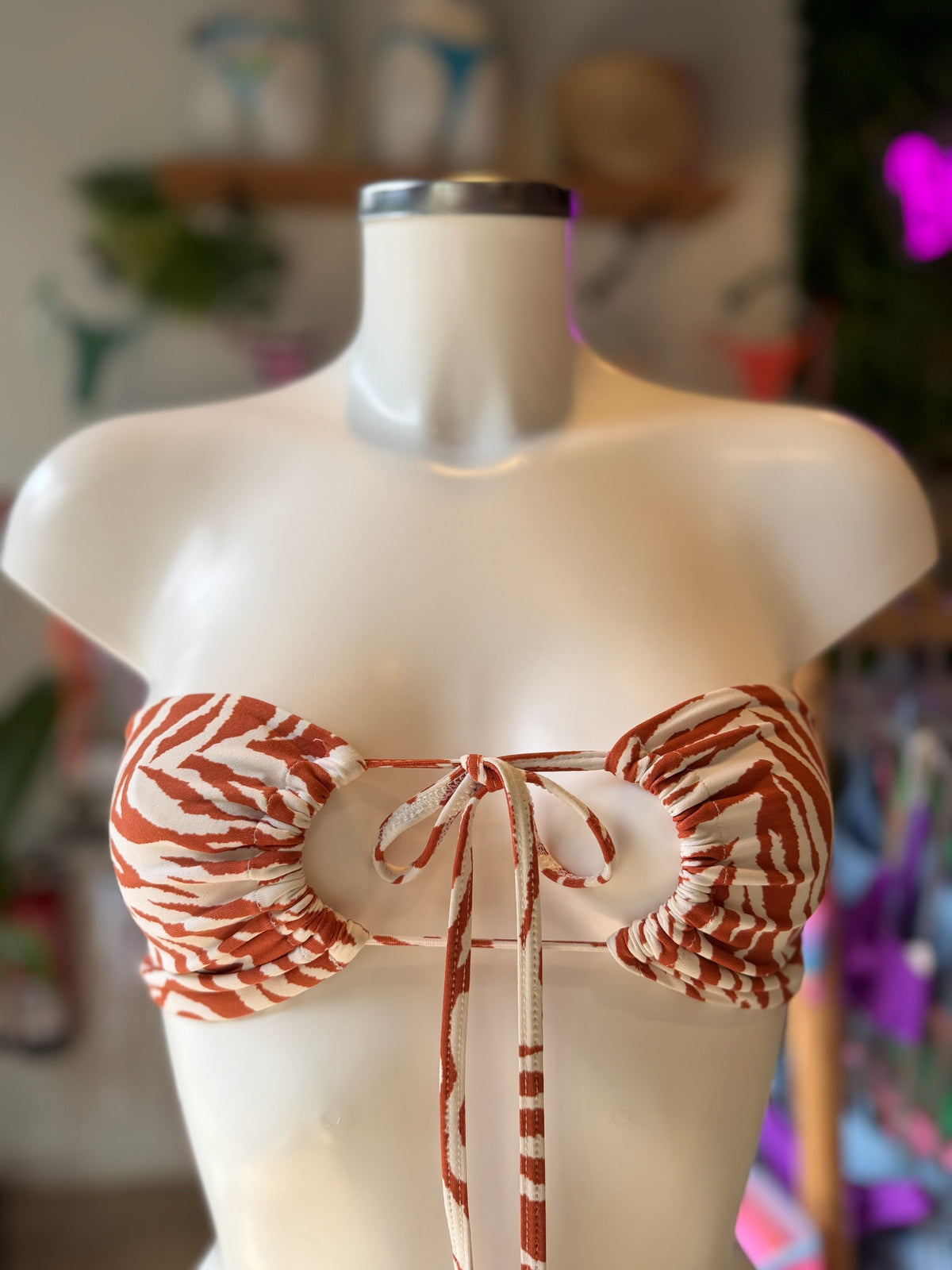 TOP MIL MANERAS ZEBRA OCRE