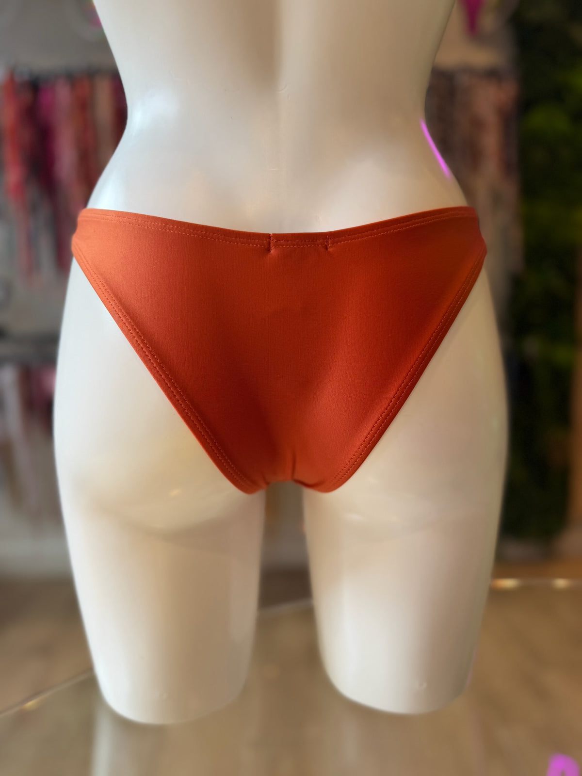 BRASILEÑA ARGOLLAS SEDA NARANJA