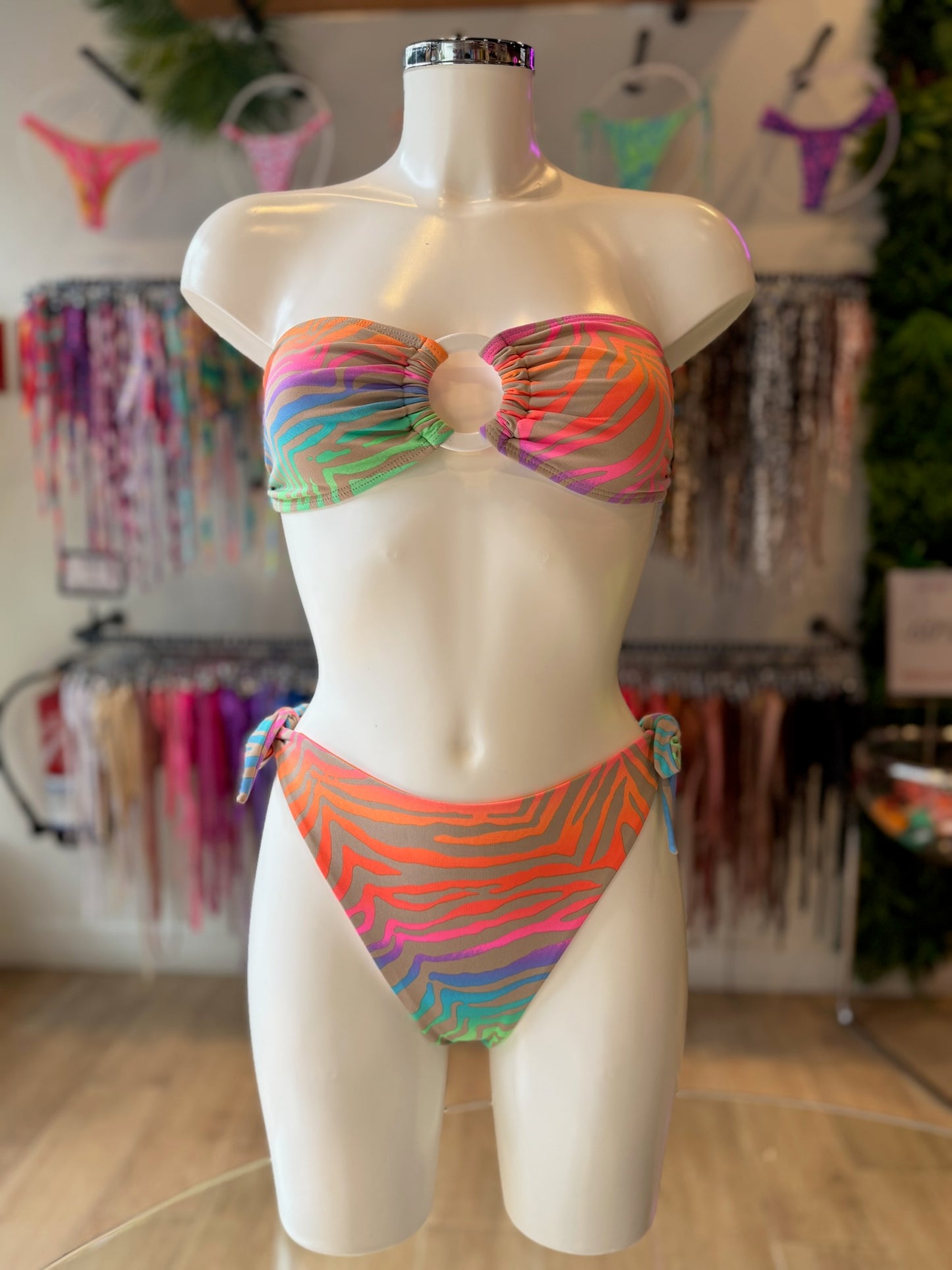 PALABRA DE HONOR ARGOLLA ZEBRA NUDE-COLORES