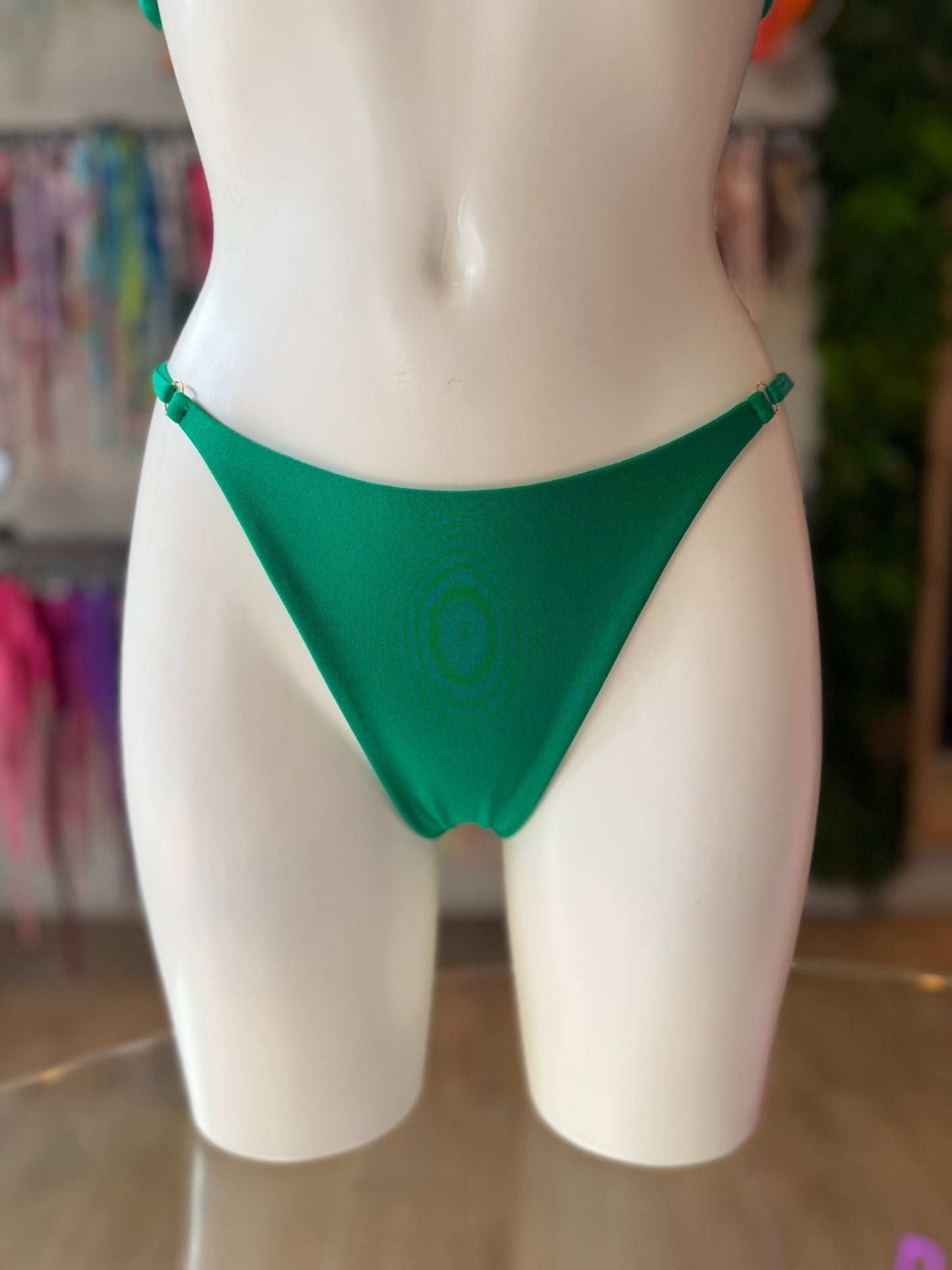 TANGA REGULABLE SHINE VERDE BOSQUE