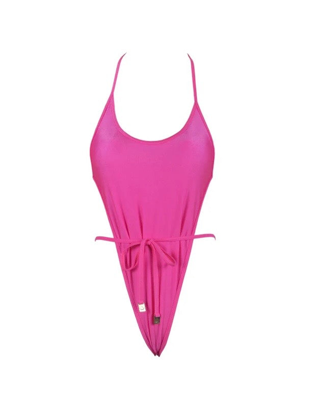 TRIKINI CAVADO SHINE ROSA NEÓN