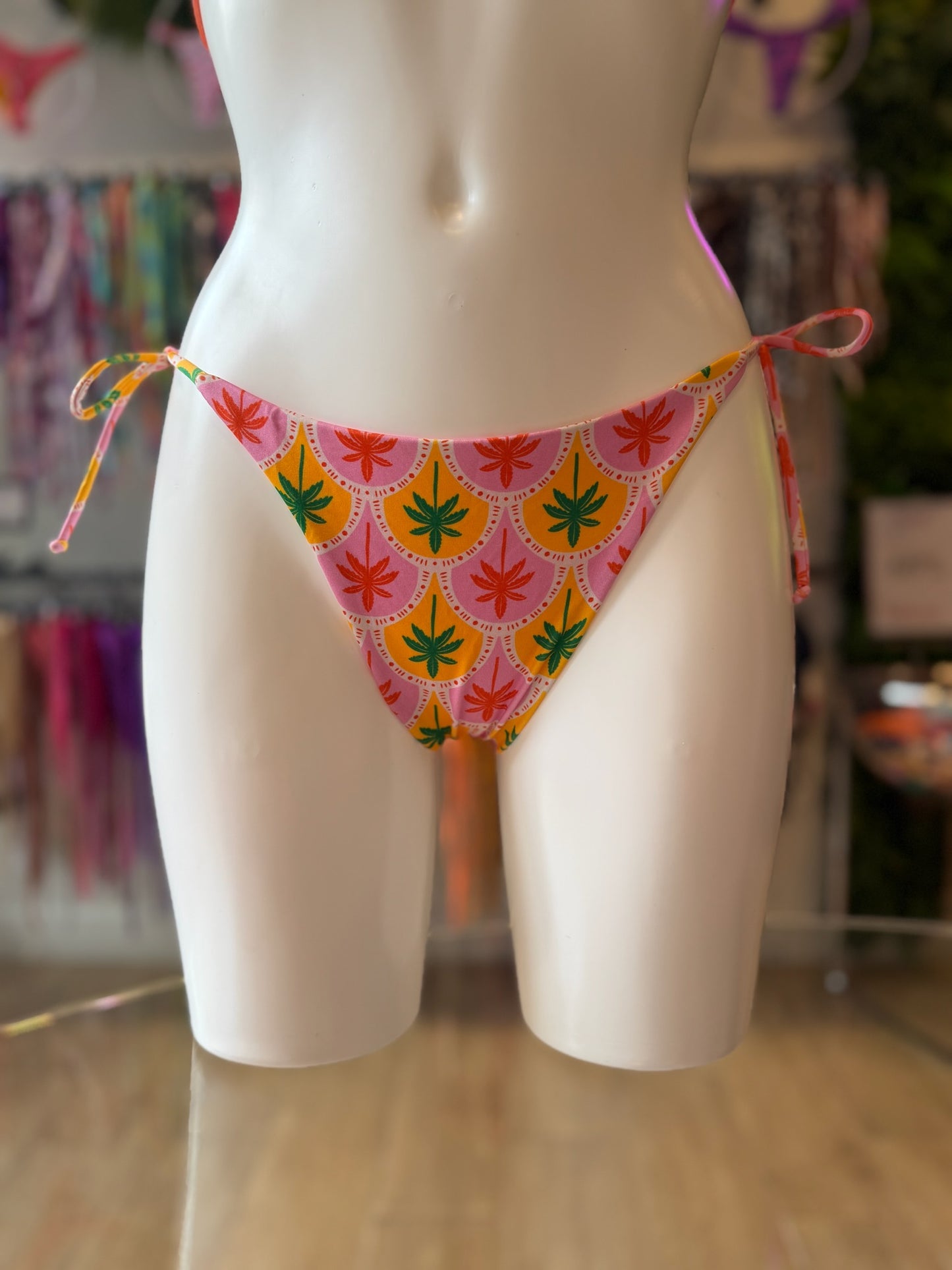 TANGA LAZOS PALMS ROSA