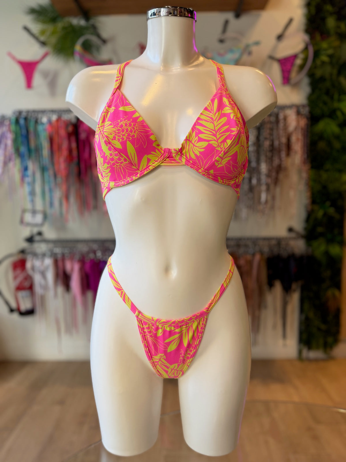 TOP ARO SELVA ROSA-AMARILLO